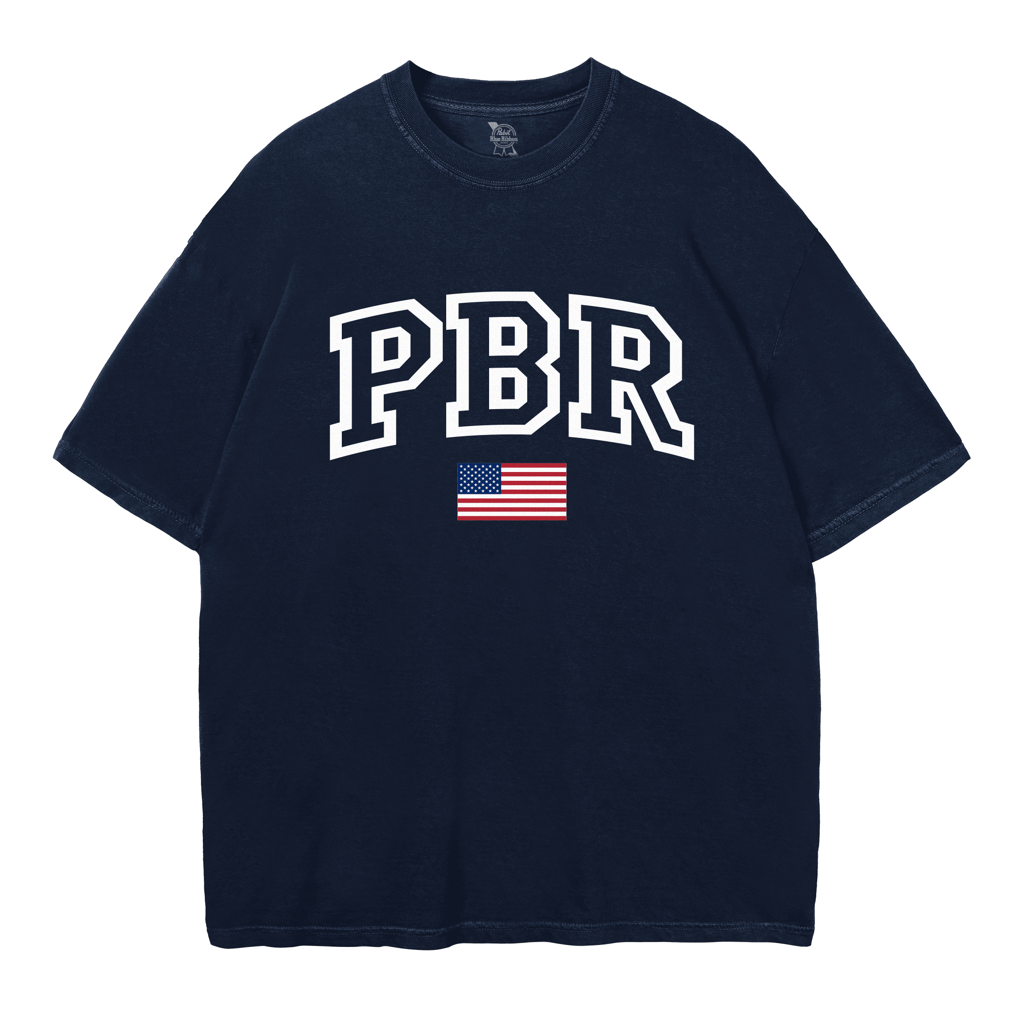 Navy PBR tee